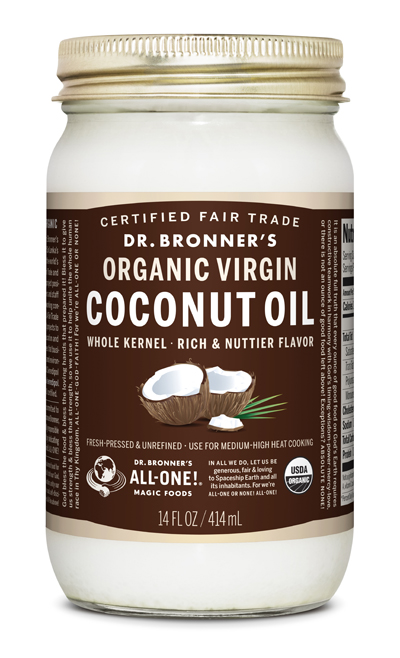 Dr. Bronner's Fair Trade Organic Coconut Oil