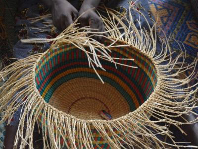 Basket Weaving - Ghana